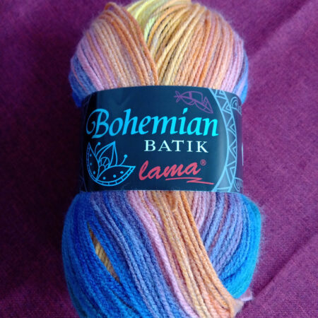Νήμα πλεξίματος Ακρυλικό  Bohemian Batik 5413-01  100gr Lama