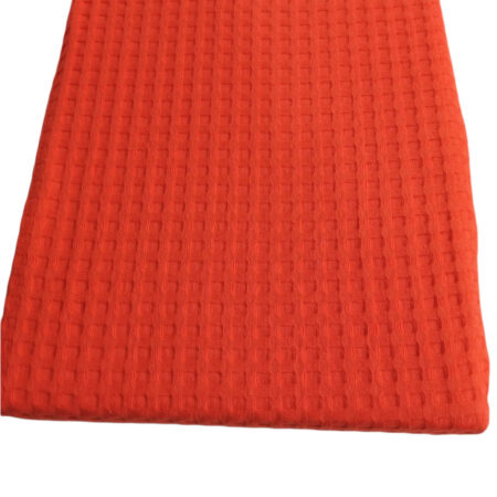 Κουβέρτα πικέ υπέρδιπλη 220*240 βαμβάκι πορτοκαλί Whitegg