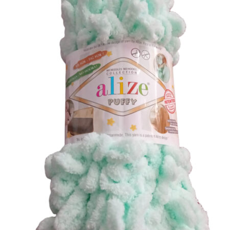 Νήμα πλεξίματος Pyffy 100g Color-15 πράσινο Alize