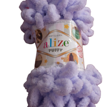 Νήμα πλεξίματος Pyffy 100g Color-146 μωβ Alize