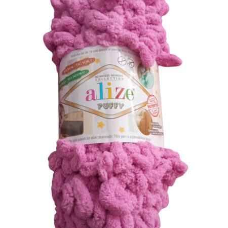 Νήμα πλεξίματος Pyffy 100g Color-98 φούξια Alize