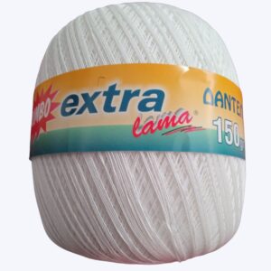 Δαντελόνημα Jumbo λευκό No 30  Lama