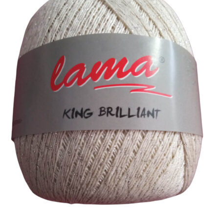 Δαντελόνημα King brilliant Color 02-6 εκρού Lama