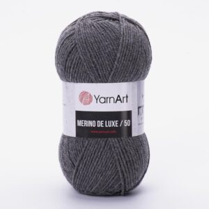 Νήμα πλεξίματος Merino De Luxe/50 γκρι (179) 100gr Yarn Art