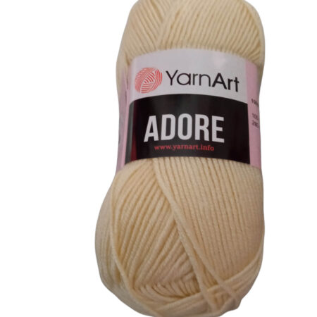 Νήμα πλεξίματος  Anti Pilling akrylic Adore 100gr εκρού (367) Yarn Art