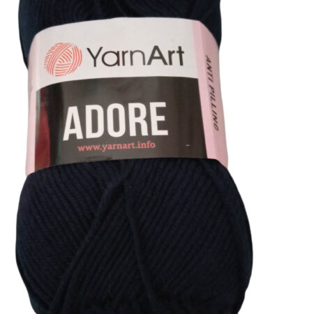 Νήμα πλεξίματος Anti Pilling akrylic Adore 100gr  μπλε (351) Yarn Art