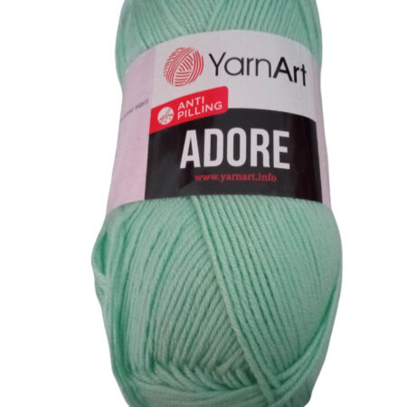 Νήμα πλεξίματος Anti pilling akrylic Adore 100gr πράσινο(341) Yarn Art