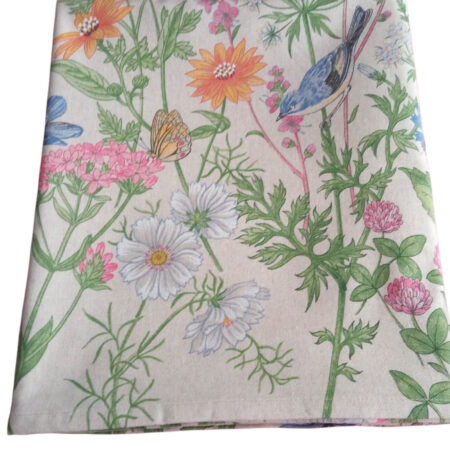 Τραπεζομάντηλο φιγούρας λινό Σχ 5501 πολύχρωμο140*180