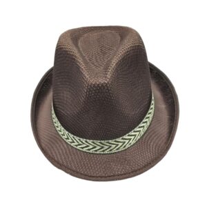 Καπέλο ψάθινο αντρικό καβουράκι γκρί