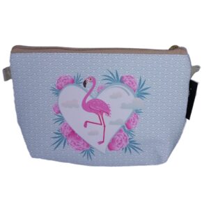 Τσαντάκι φλαμίνγκο μπλε ARIA