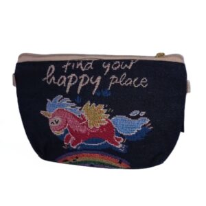 Τσαντάκι μονόκερος τζην ARIA