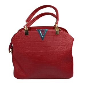 Γυναικεία τσάντα χειρός κόκκινη