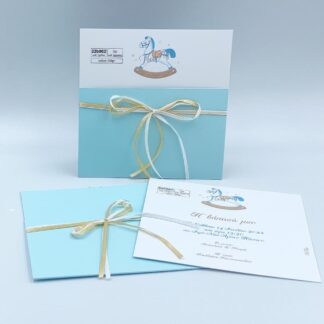 Newage 22b002 be Προσκλητήρια βάπτισης καρουζέλ