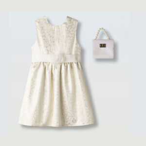 Παιδικό φόρεμα 2 τμχ εκρού 266045 Εβίτα